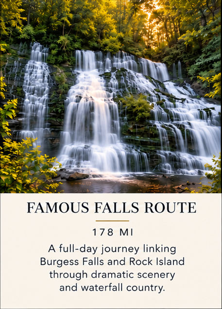 Famous Falls Route